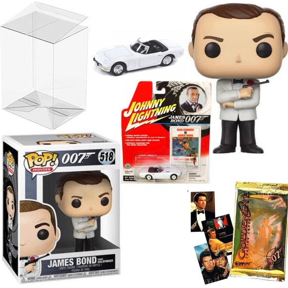 NWT-Highly collectible Agent Bond Villain 007 You Only LIVE Twice 4 Items - Picture 1 of 5